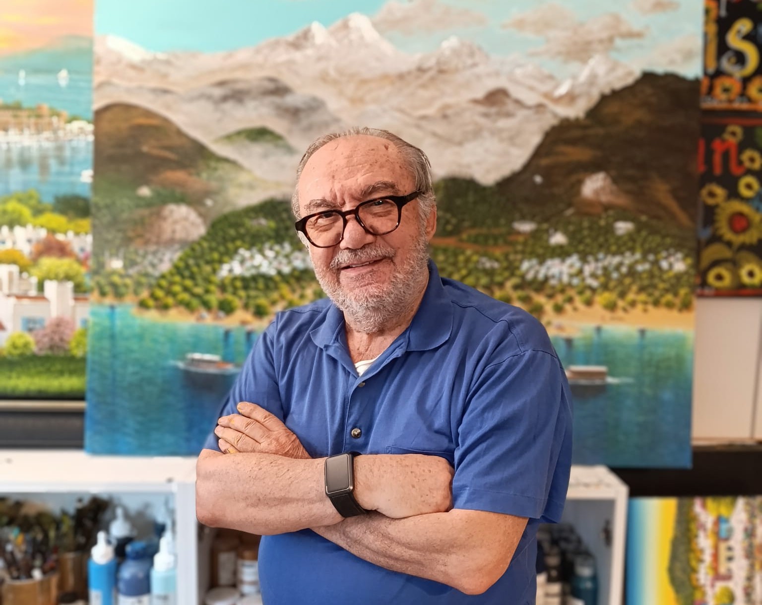 Sanat misyoneri Yalçın Gökçebağ